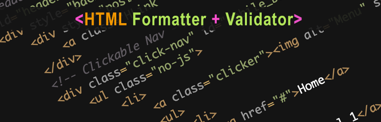 HTML Formatter and Beaufifier